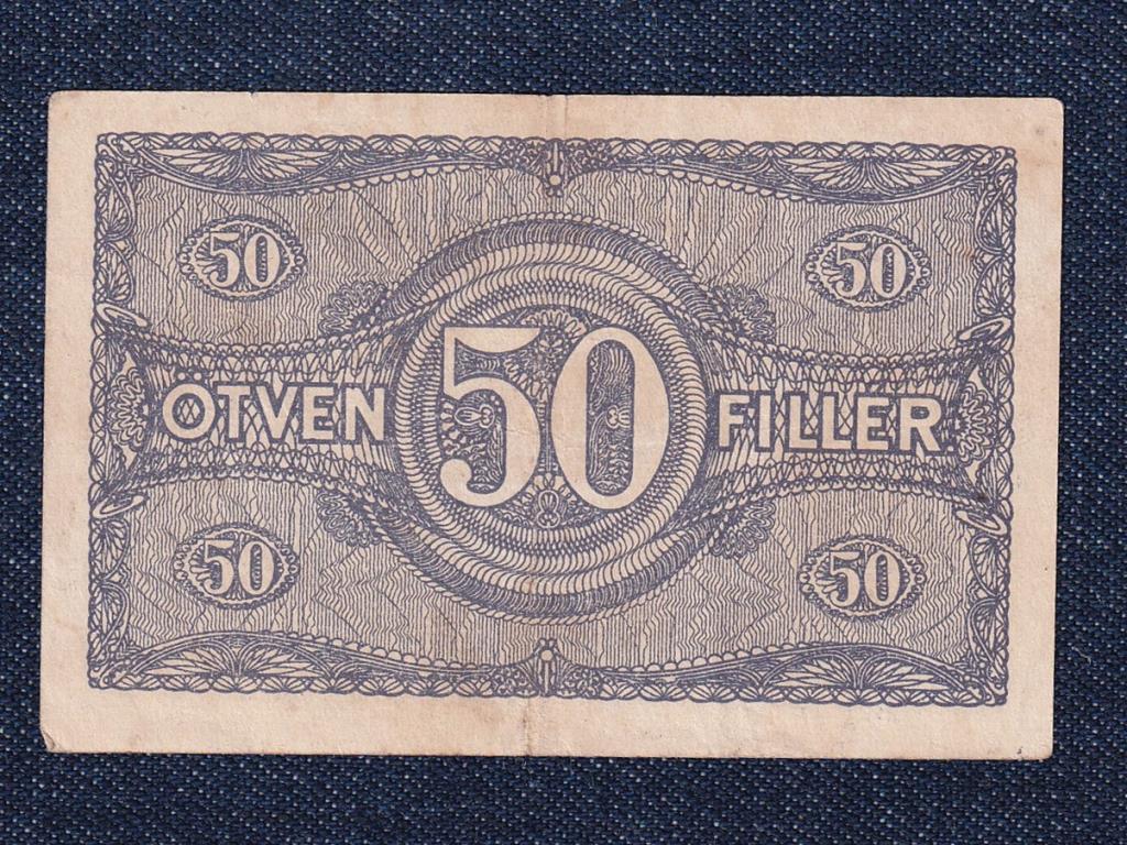 P&eacute;nzt&aacute;rjegy (1919-1920) 50 fill&eacute;r bankjegy