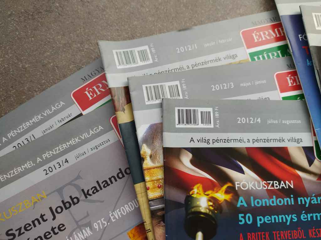 Numizmatikai &eacute;s kapcsol&oacute;d&oacute; szakirodalmak