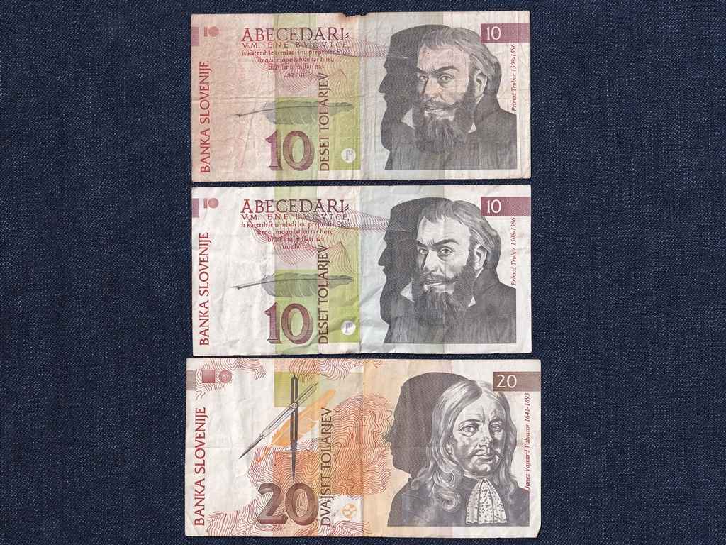 Szlov&eacute;nia t&ouml;bb darabos pap&iacute;rp&eacute;nz t&eacute;telek, lotok