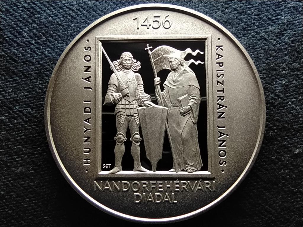 A n&aacute;ndorfeh&eacute;rv&aacute;ri diadal 550. &eacute;vfordul&oacute;ja .925 ez&uuml;st 5000 Forint