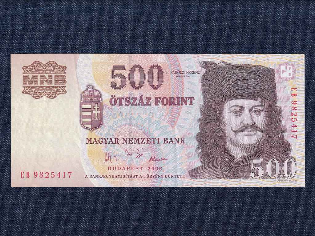Magyarorsz&aacute;g Az 1956-os forradalom eml&eacute;k&eacute;re 500 Forint  bankjegy 2006