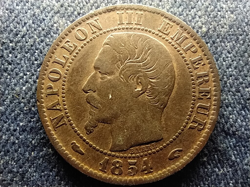 Franciaorsz&aacute;g III. Nap&oacute;leon (1852-1870) 5 Centimes