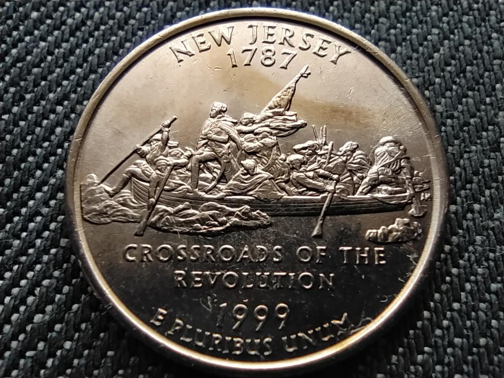 USA 50 State Quarters New Jersey 1/4 Doll&aacute;r