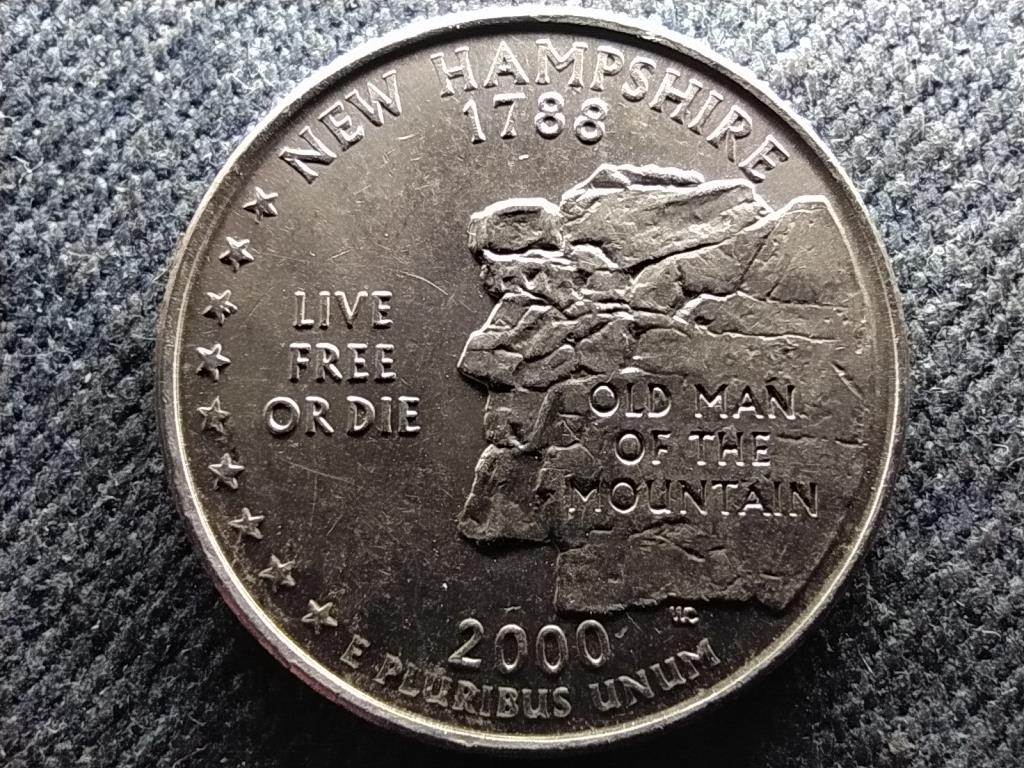USA 50 State Quarters New Hampshire 1/4 Doll&aacute;r