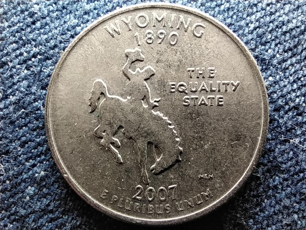 USA 50 State Quarters Wyoming 1/4 Doll&aacute;r
