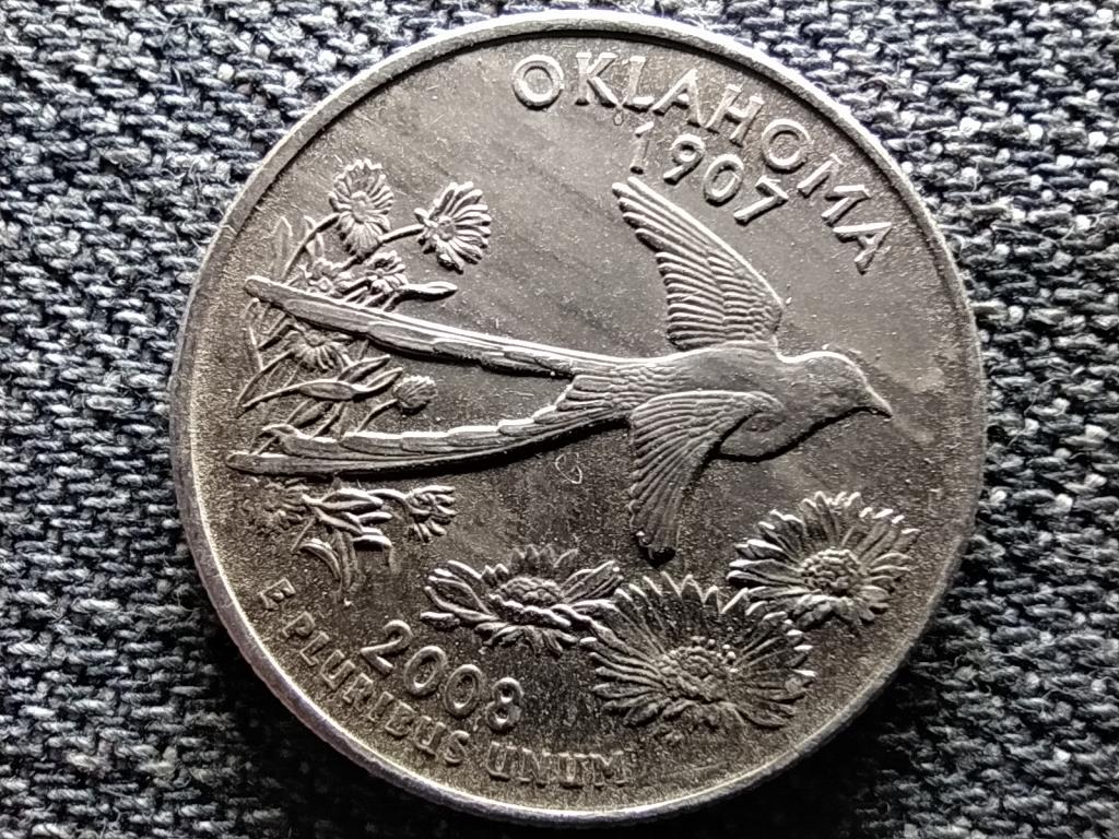 USA 50 State Quarters Oklahoma 1/4 Doll&aacute;r