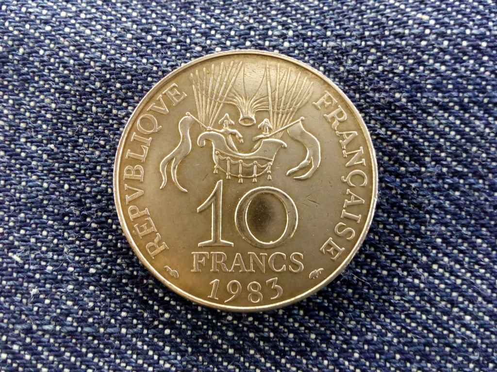 Franciaorsz&aacute;g A Montgolfier l&eacute;gg&ouml;mb 200. &eacute;vfordul&oacute;ja 10 Frank