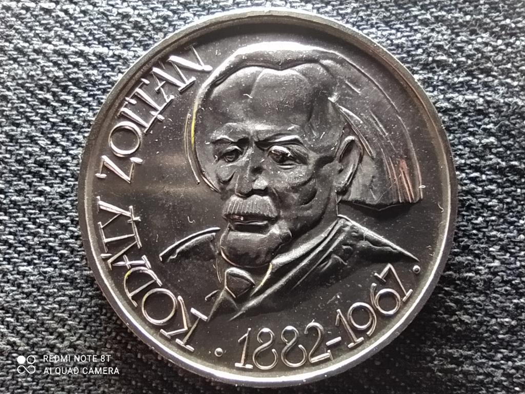 Kod&aacute;ly Zolt&aacute;n eml&eacute;k&eacute;rme-sorozat .750 ez&uuml;st 50 Forint