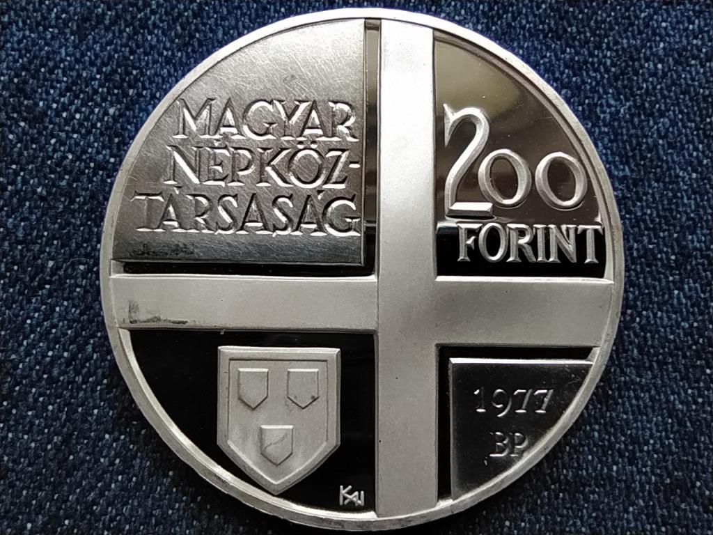 Csontv&aacute;ry Kosztka Tivadar .640 ez&uuml;st 200 Forint
