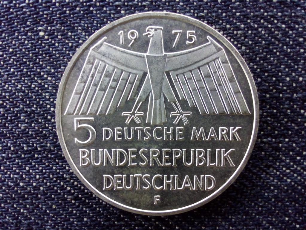 N&eacute;metorsz&aacute;g Eur&oacute;pai eml&eacute;kmű &eacute;v .625 ez&uuml;st 5 M&aacute;rka