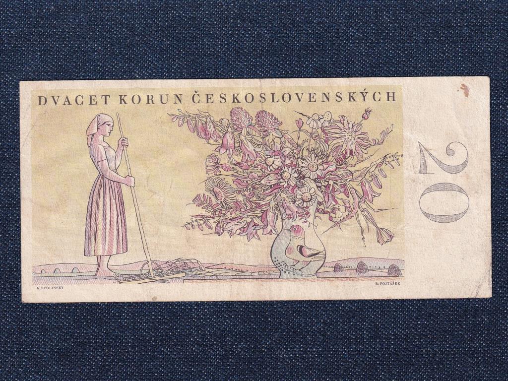 Csehszlov&aacute;kia 20 Korona bankjegy