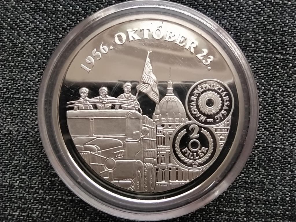 A magyar p&eacute;nz kr&oacute;nik&aacute;ja Forradalom 1956. okt&oacute;ber 23. .999 ez&uuml;st