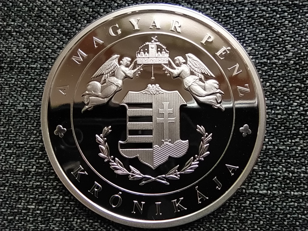 A magyar p&eacute;nz kr&oacute;nik&aacute;ja Szigeti veszedelem .999 ez&uuml;st