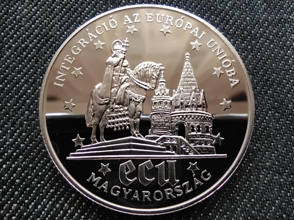 E.C.U. - Integr&aacute;ci&oacute; az Eur&oacute;pai Uni&oacute;ba .925 ez&uuml;st 500 Forint