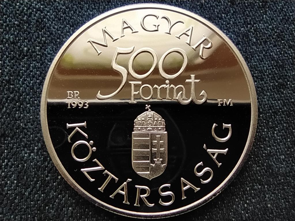 R&eacute;gi dunai haj&oacute;k &Aacute;rp&aacute;d 1836 .925 ez&uuml;st 500 Forint