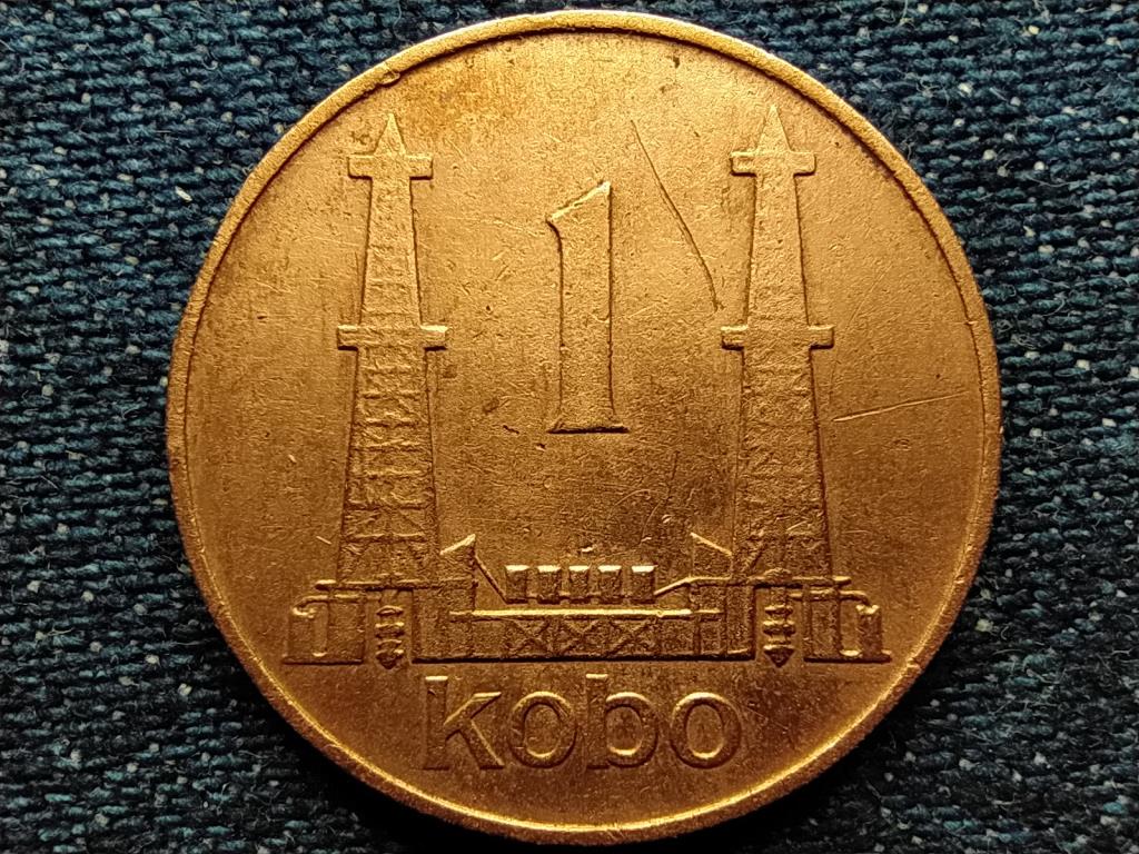 Nig&eacute;ria K&eacute;t torony 1 Kobo