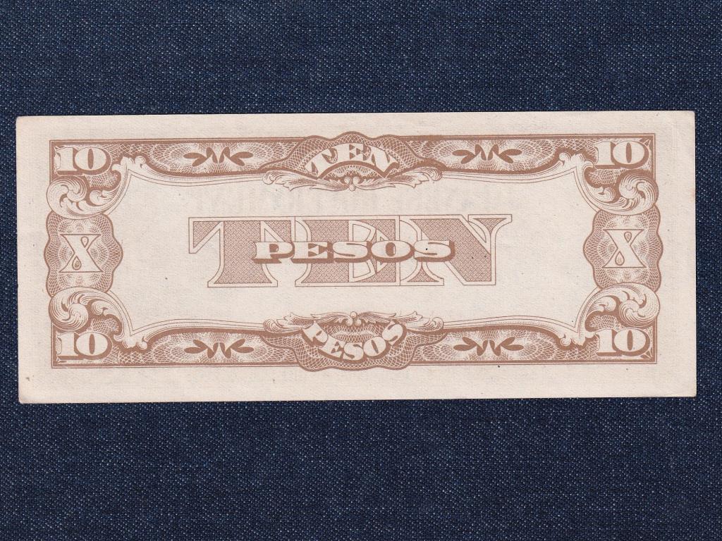 F&uuml;l&ouml;p-szigetek Jap&aacute;n megsz&aacute;ll&aacute;s (1941-1944) 10 Peso bankjegy