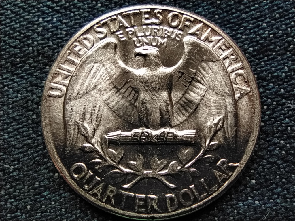 USA Washington silver quarter dollar .900 ez&uuml;st 0.25 Doll&aacute;r