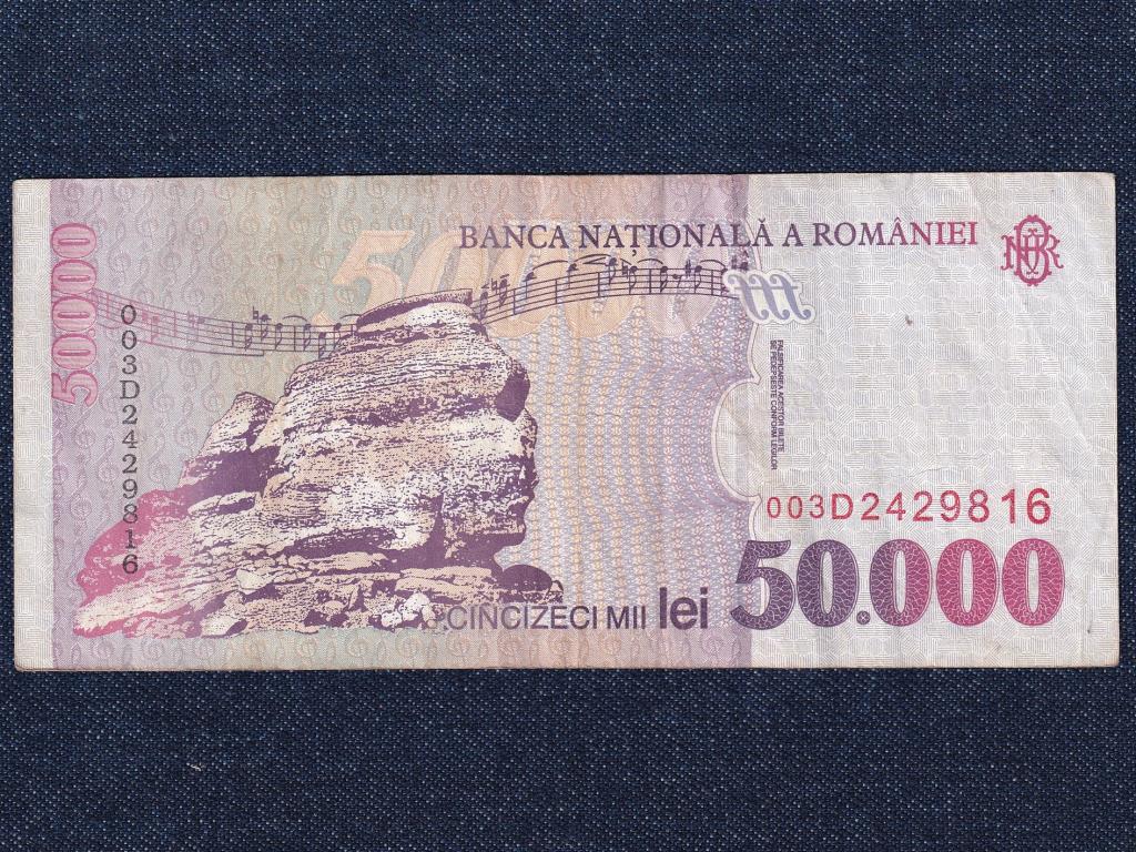 Rom&aacute;nia 50000 Lej bankjegy