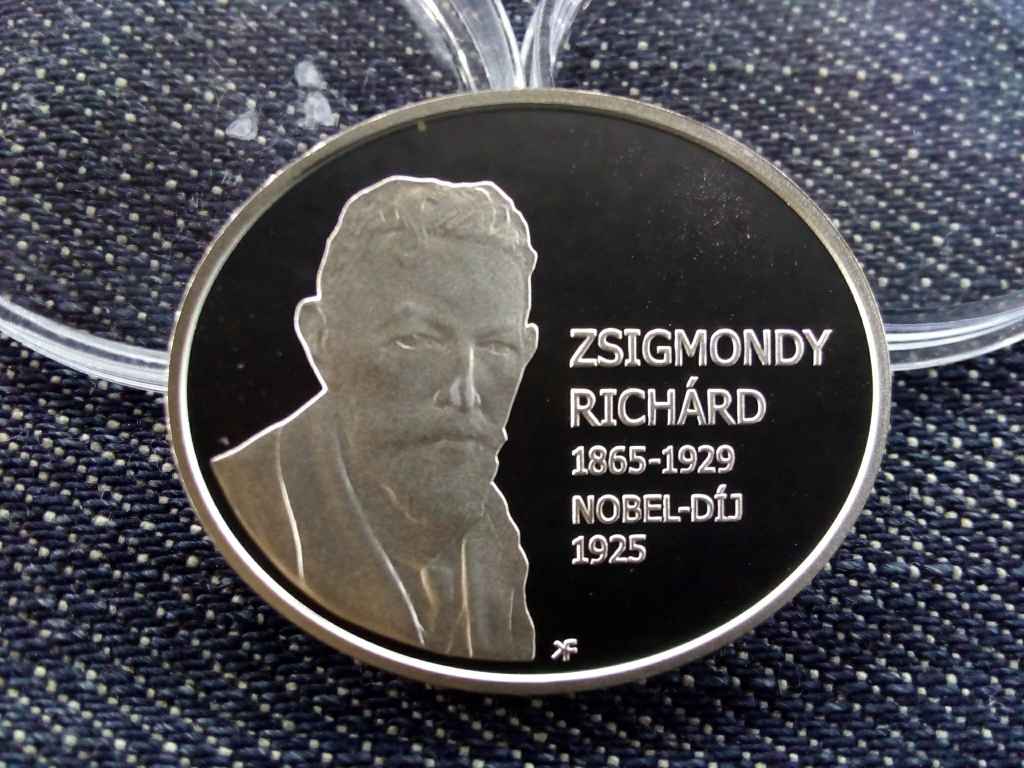 Zsigmondy Rich&aacute;rd .925 ez&uuml;st 5000 Forint