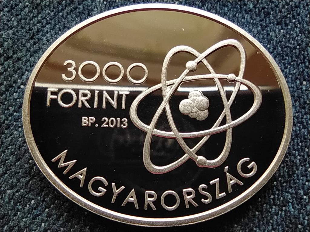 Wigner Jenő .925 ez&uuml;st 3000 Forint