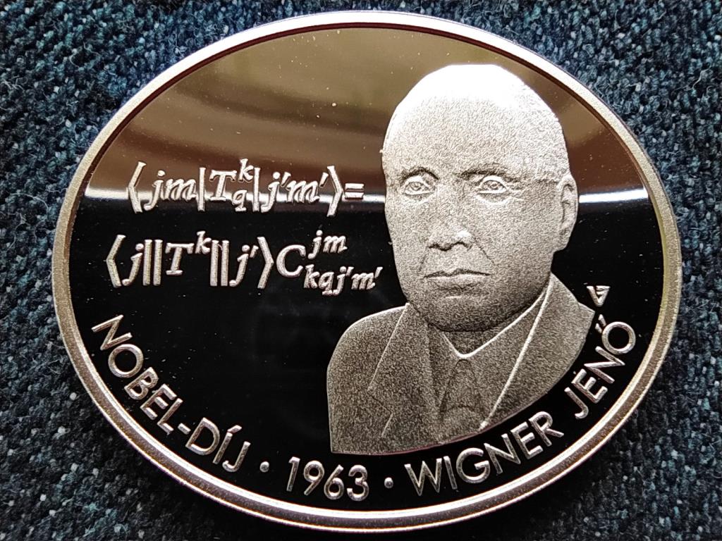 Wigner Jenő .925 ez&uuml;st 3000 Forint