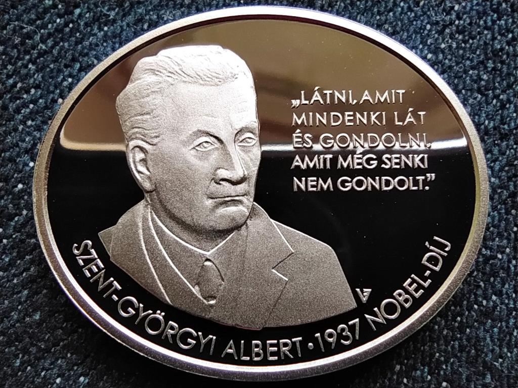Szent-Gy&ouml;rgyi Albert .925 ez&uuml;st 3000 Forint