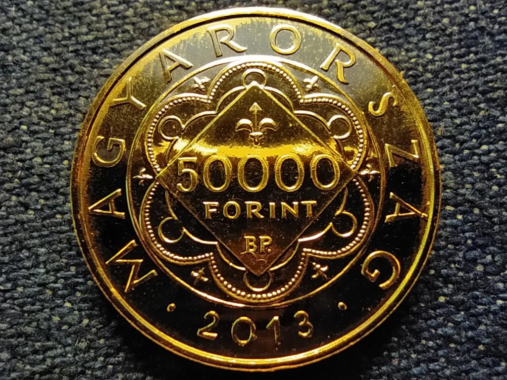 I. Lajos aranyforintja .986 arany 50000 Forint 3,491g