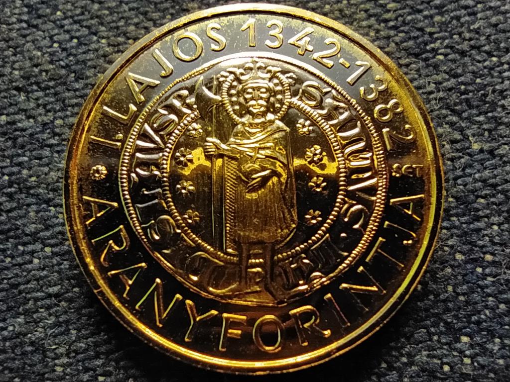 I. Lajos aranyforintja .986 arany 50000 Forint 3,491g
