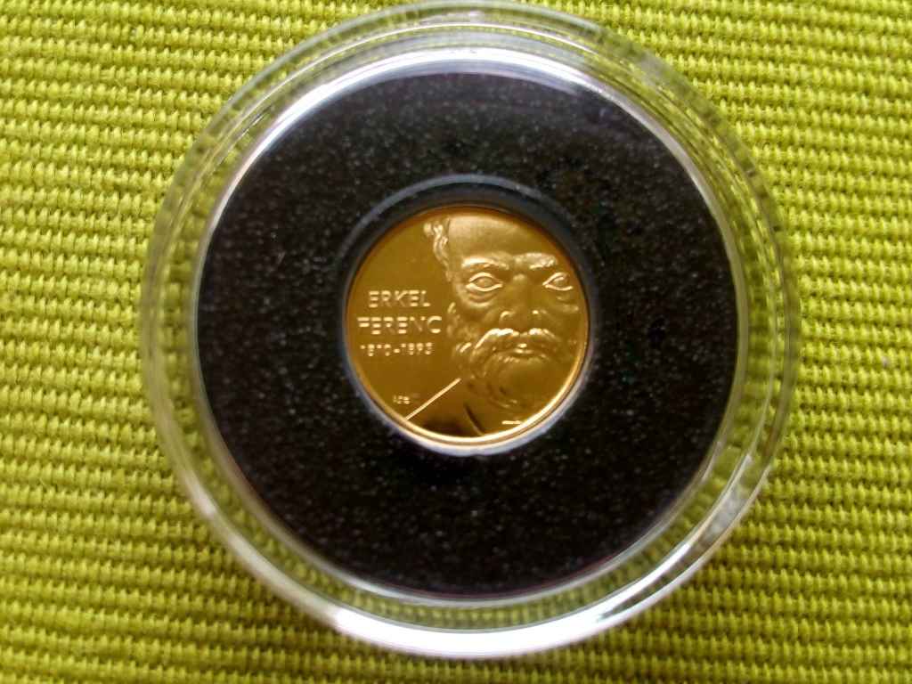 Erkel Ferenc .999 arany 5000 Forint 0,5g