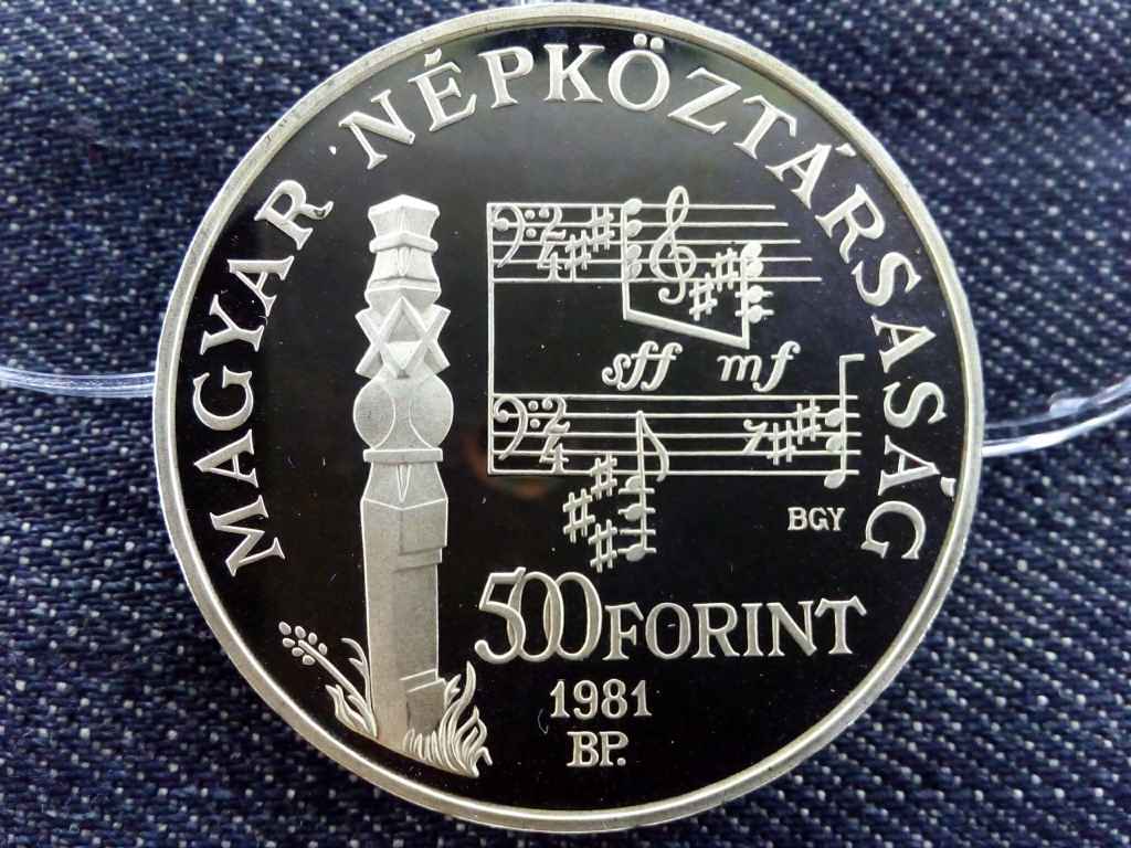Bart&oacute;k B&eacute;la ez&uuml;st 500 Forint