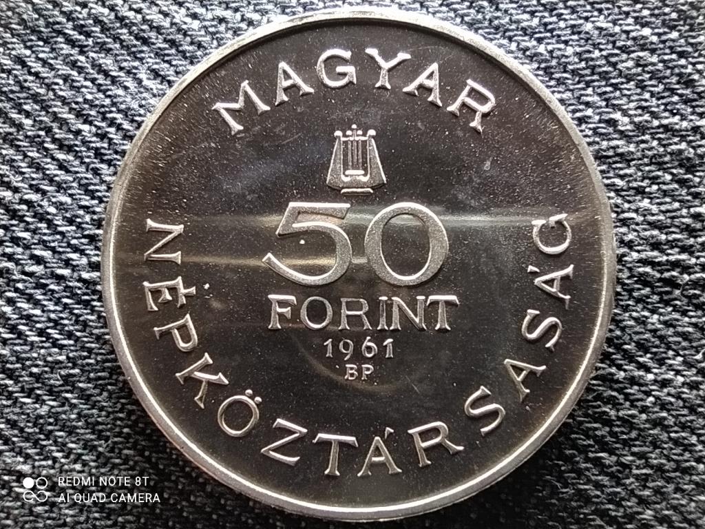 Bart&oacute;k B&eacute;la .750 ez&uuml;st 50 Forint