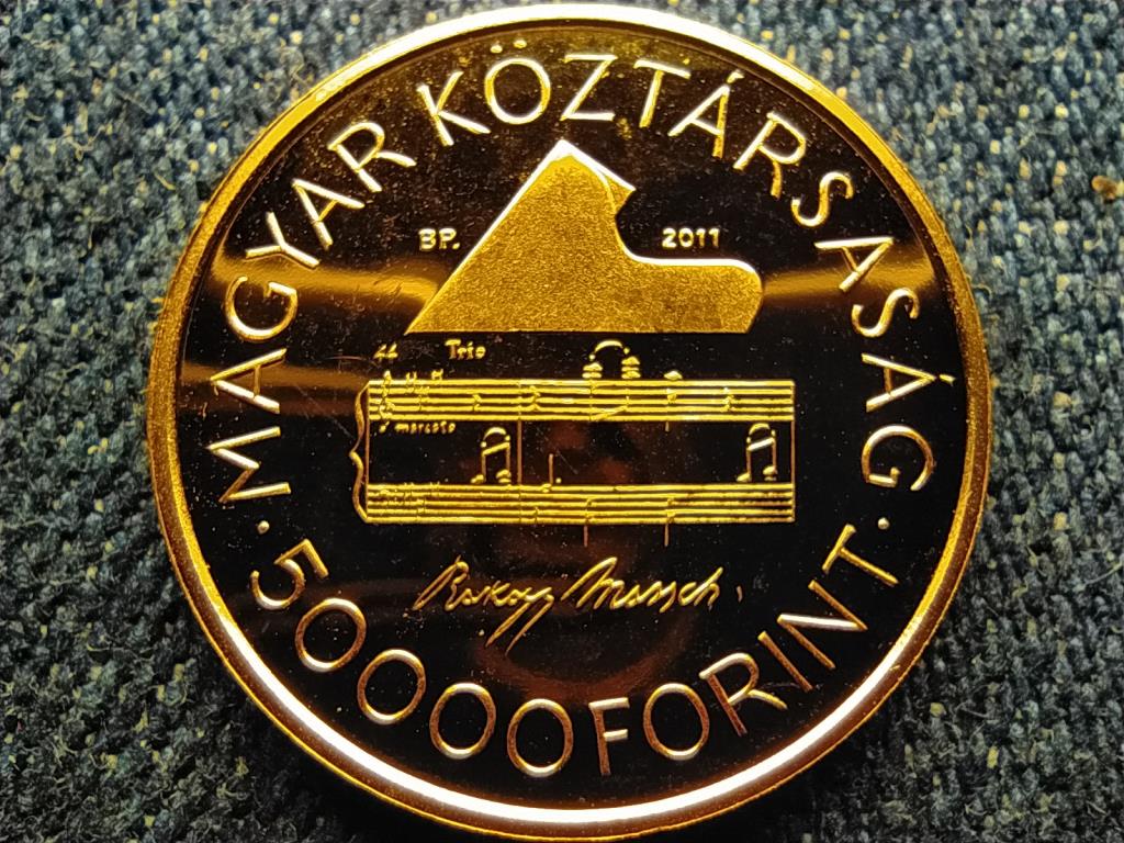 Liszt Ferenc .986 arany 50000 Forint 6,982g