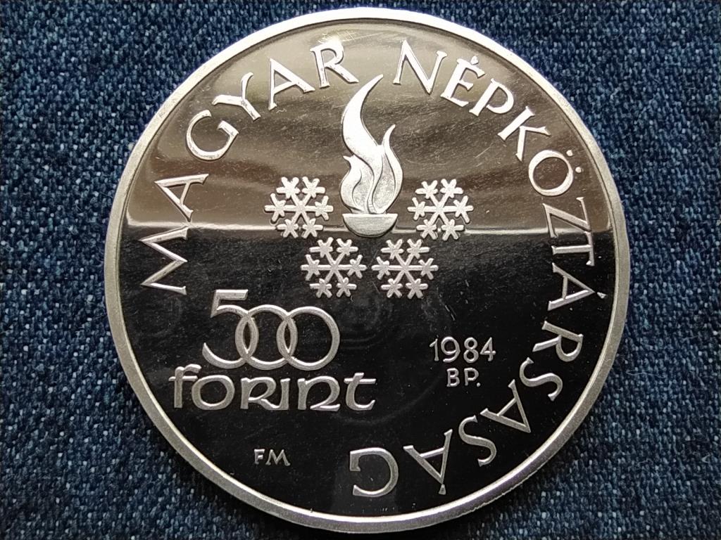 XIV. T&eacute;li Olimpia Sarajevo .640 ez&uuml;st 500 Forint