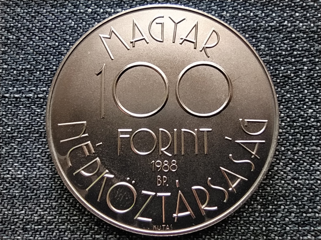 1990-es Labdar&uacute;g&oacute; VB - Olaszorsz&aacute;g r&eacute;z-nikkel-cink 100 Forint