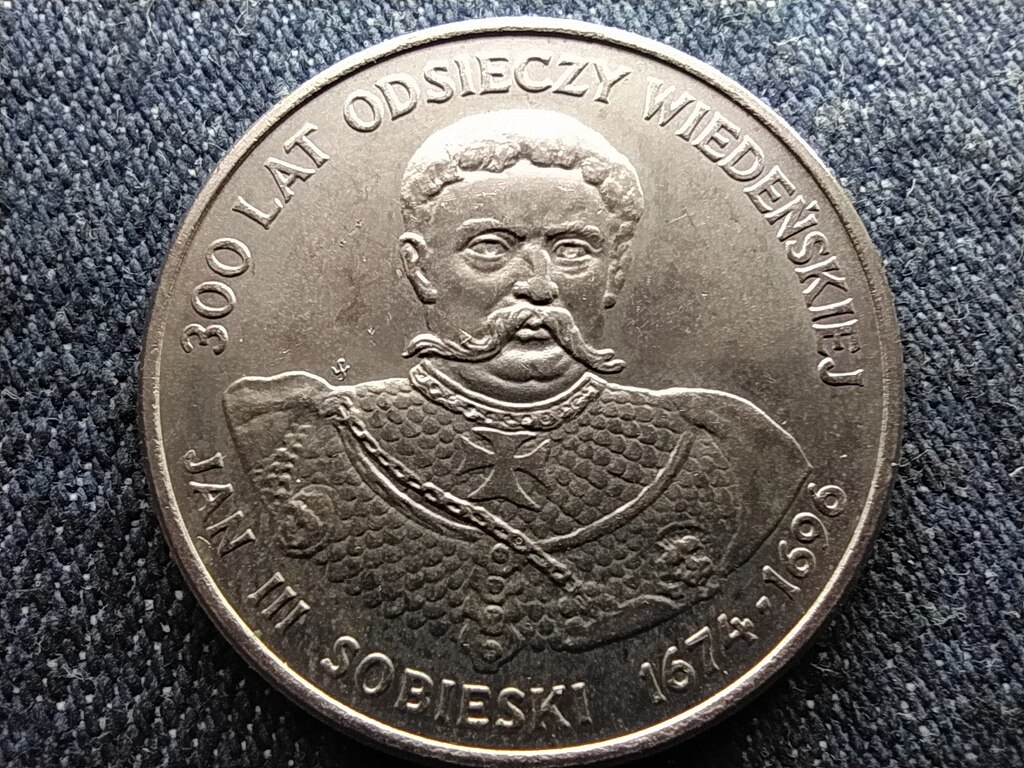 Lengyelorsz&aacute;g III. J&aacute;nos lengyel kir&aacute;ly (1629-1696) 50 Zloty