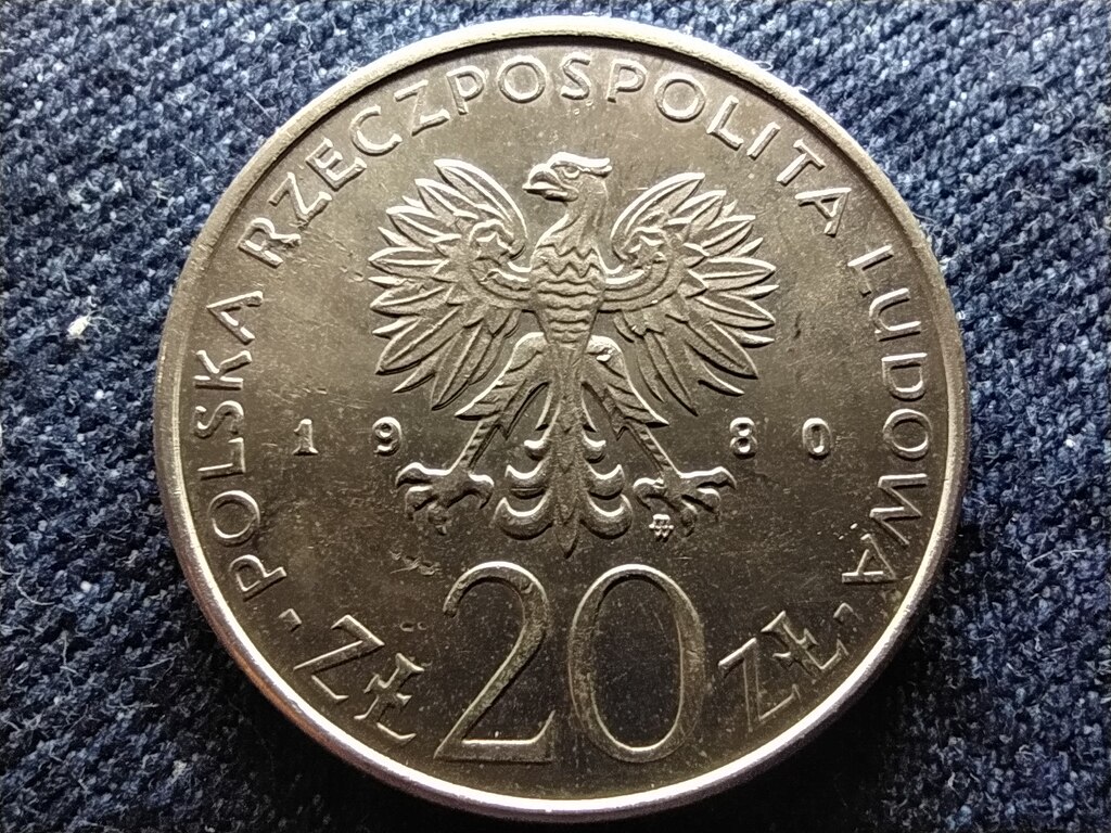 Lengyelorsz&aacute;g Daru Pomorza kik&eacute;pzőhaj&oacute; 50. &eacute;vfordul&oacute;ja 20 Zloty