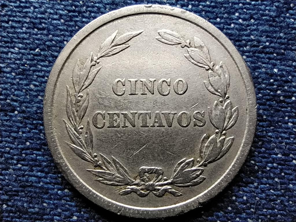 Ecuador K&ouml;zt&aacute;rsas&aacute;g (1830-0) 5 Centavo