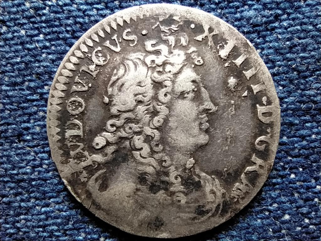 Franciaorsz&aacute;g XIV. Lajos (1643-1715) .798 ez&uuml;st 1/15 ecu