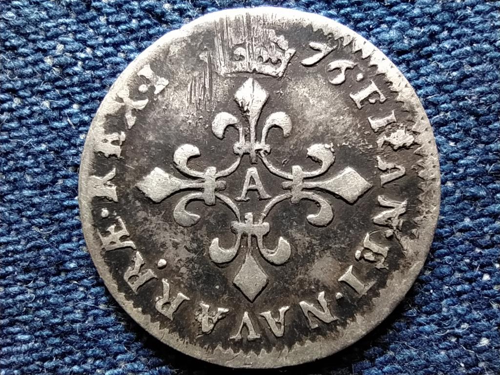 Franciaorsz&aacute;g XIV. Lajos (1643-1715) .798 ez&uuml;st 1/15 ecu