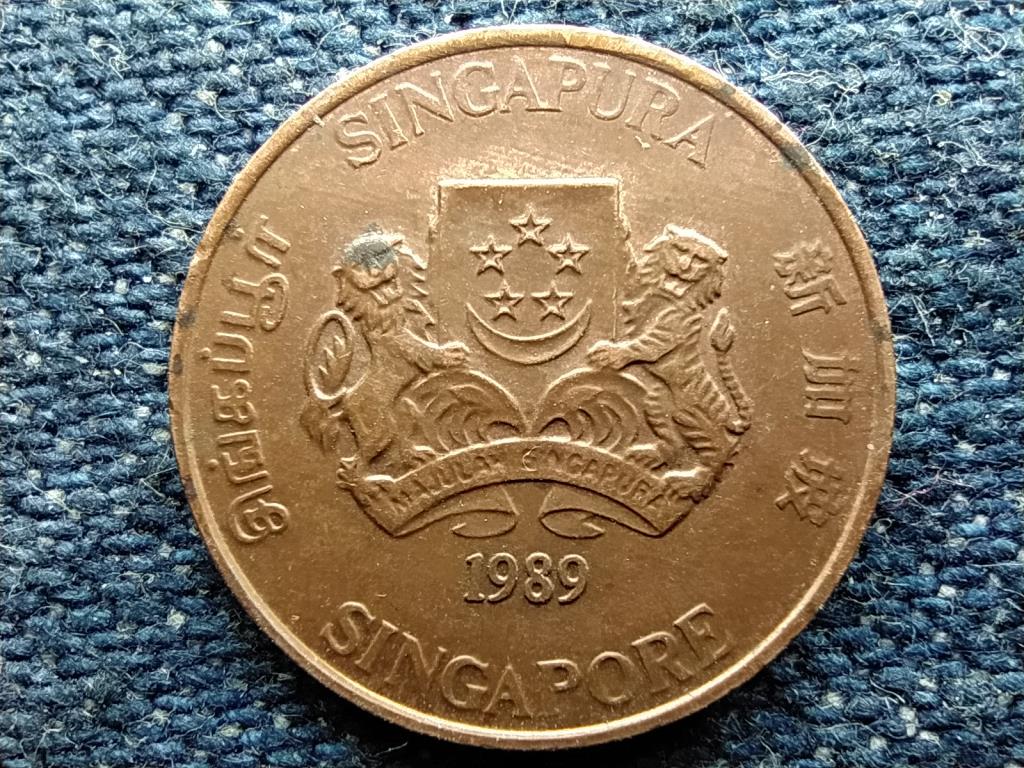 Szingap&uacute;r 1 cent