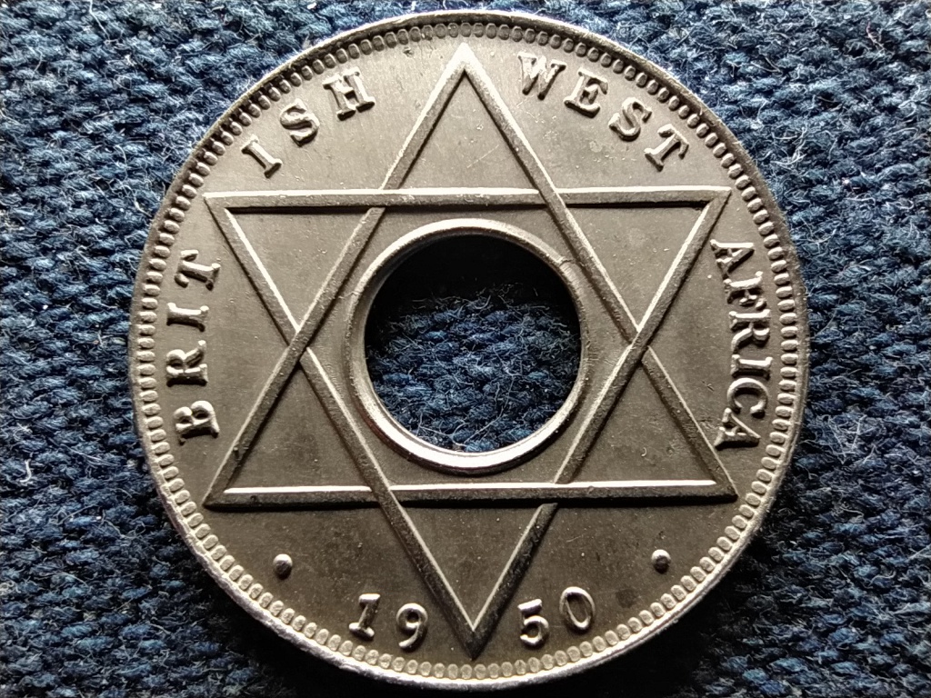 Brit Nyugat-Afrika VI. Gy&ouml;rgy (1936-1952) 1/10 penny