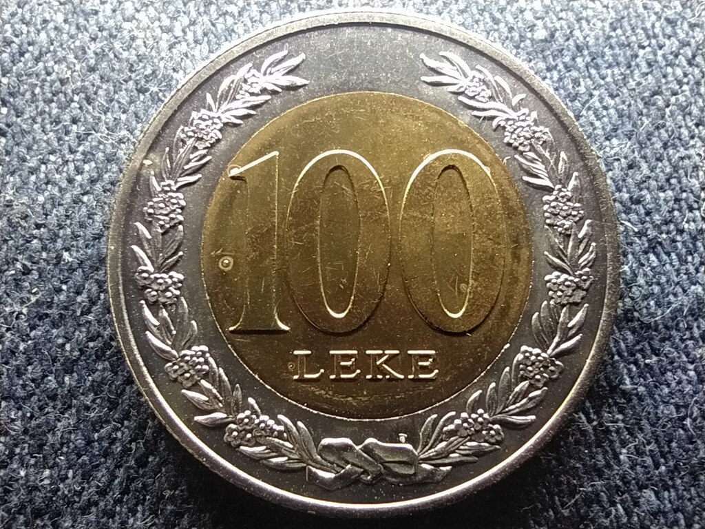 Alb&aacute;nia Negyedik K&ouml;zt&aacute;rsas&aacute;g (1990-0) 100 Lek