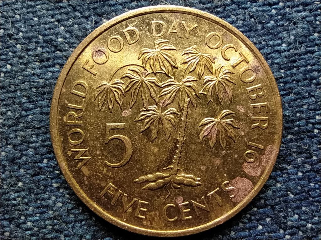 Seychelle-szigetek FAO 5 cent