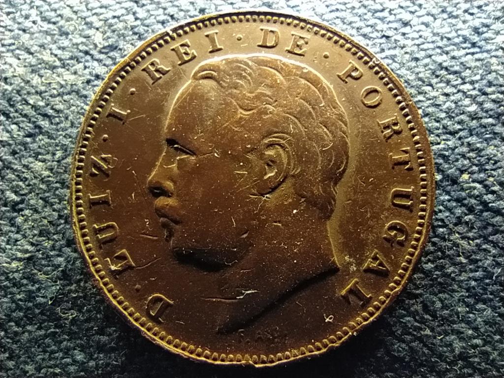 Portug&aacute;lia I. Lajos (1861-1889) 10 reis