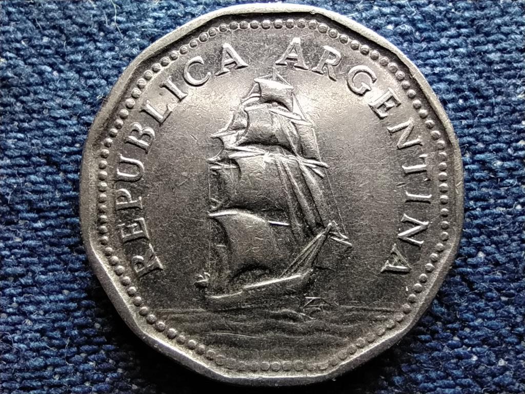 Argent&iacute;na Sz&ouml;vets&eacute;gi tartom&aacute;ny (1861-0) 5 Peso