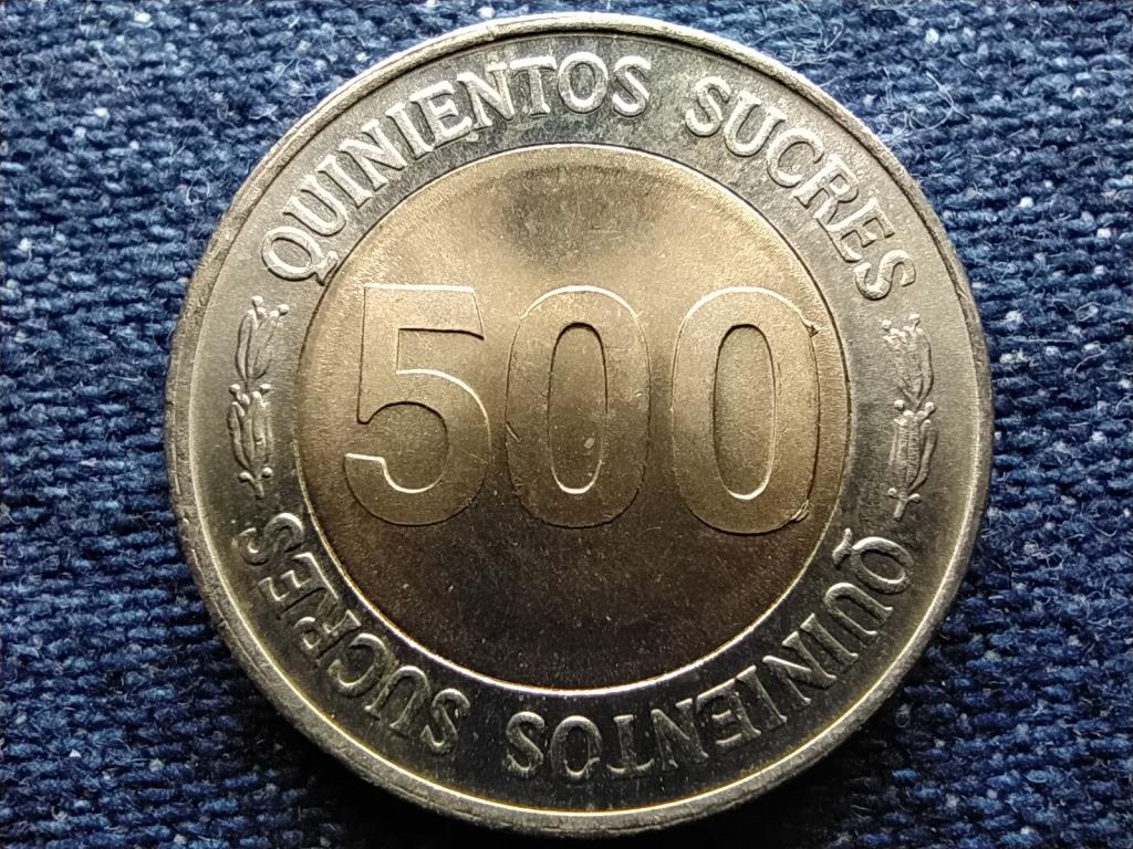 Ecuador K&ouml;zponti Bank 70. &eacute;vfordul&oacute;ja 500 Sucre