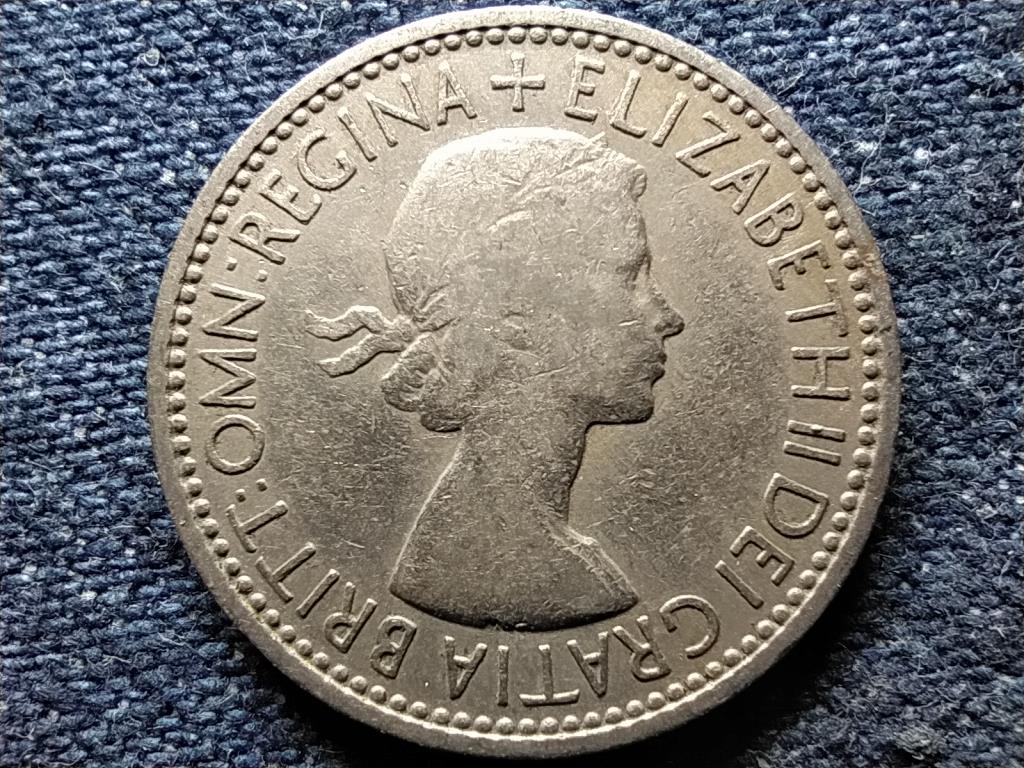 Anglia II. Erzs&eacute;bet (1952-) sk&oacute;t c&iacute;merpajzs 1 Shilling