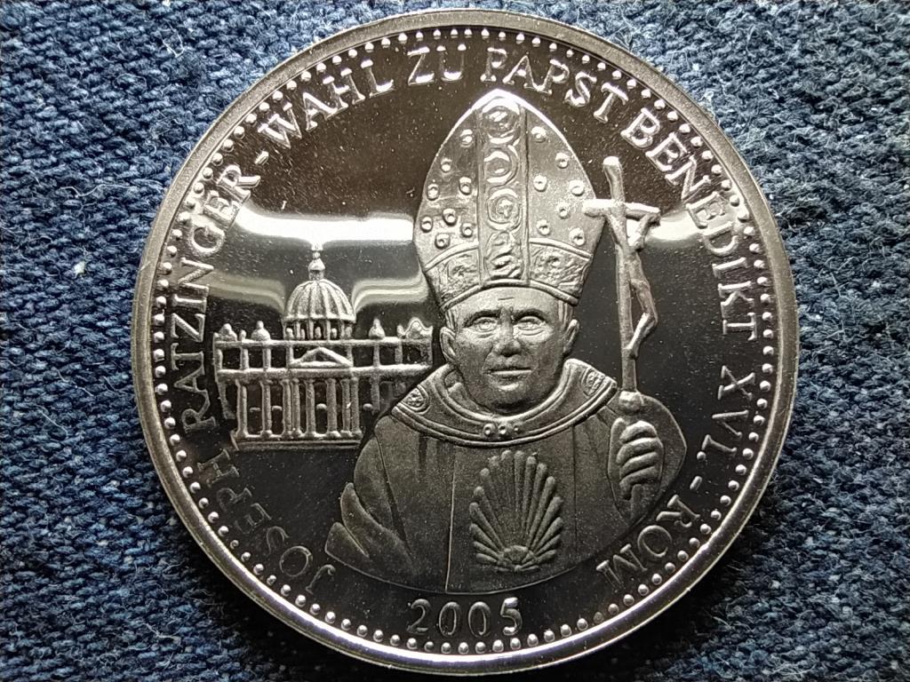 N&eacute;metorsz&aacute;g Ratzinger b&iacute;boros XVI Benedek p&aacute;p&aacute;v&aacute; v&aacute;laszt&aacute;sa 2005