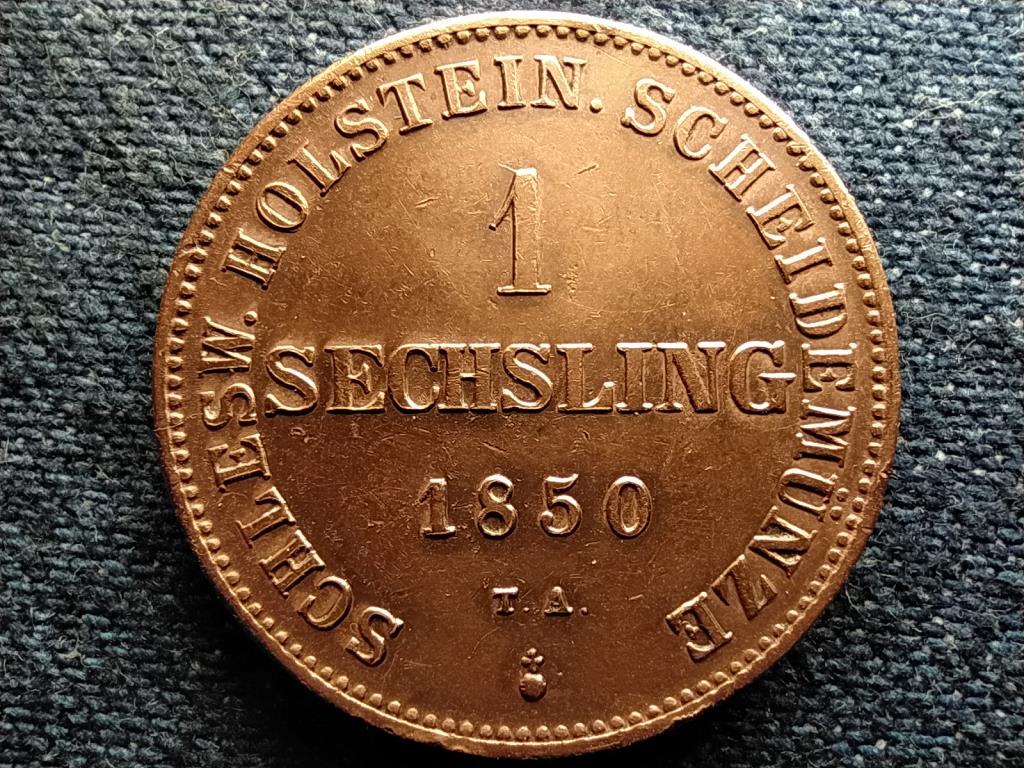 N&eacute;met &Aacute;llamok Schleswig-Holstein 1 sechsling